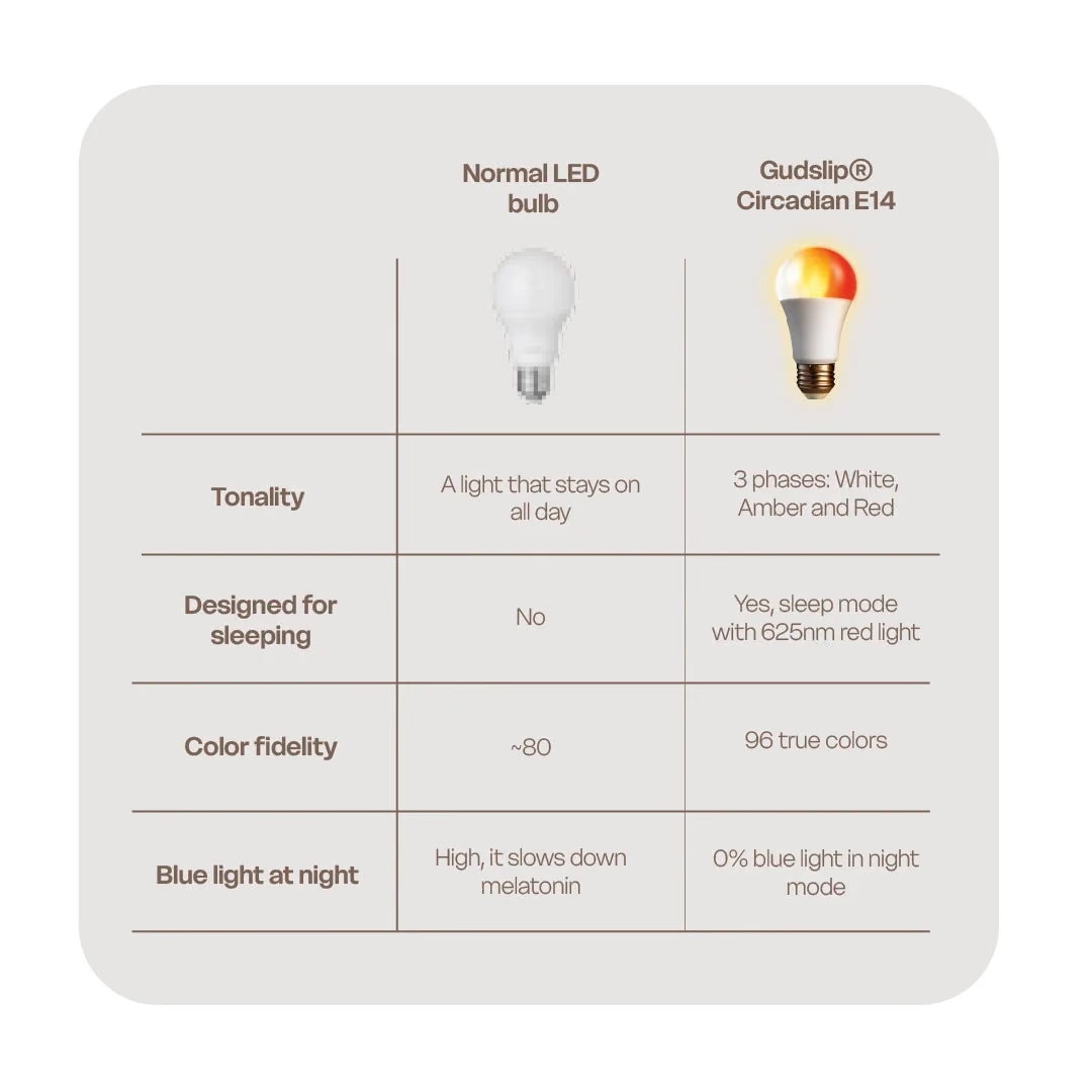 Circadian Light Bulb E14