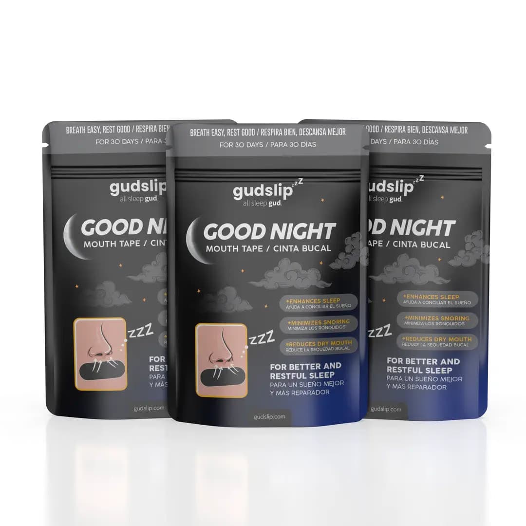 Gudslip® Mouth Tape (Black)