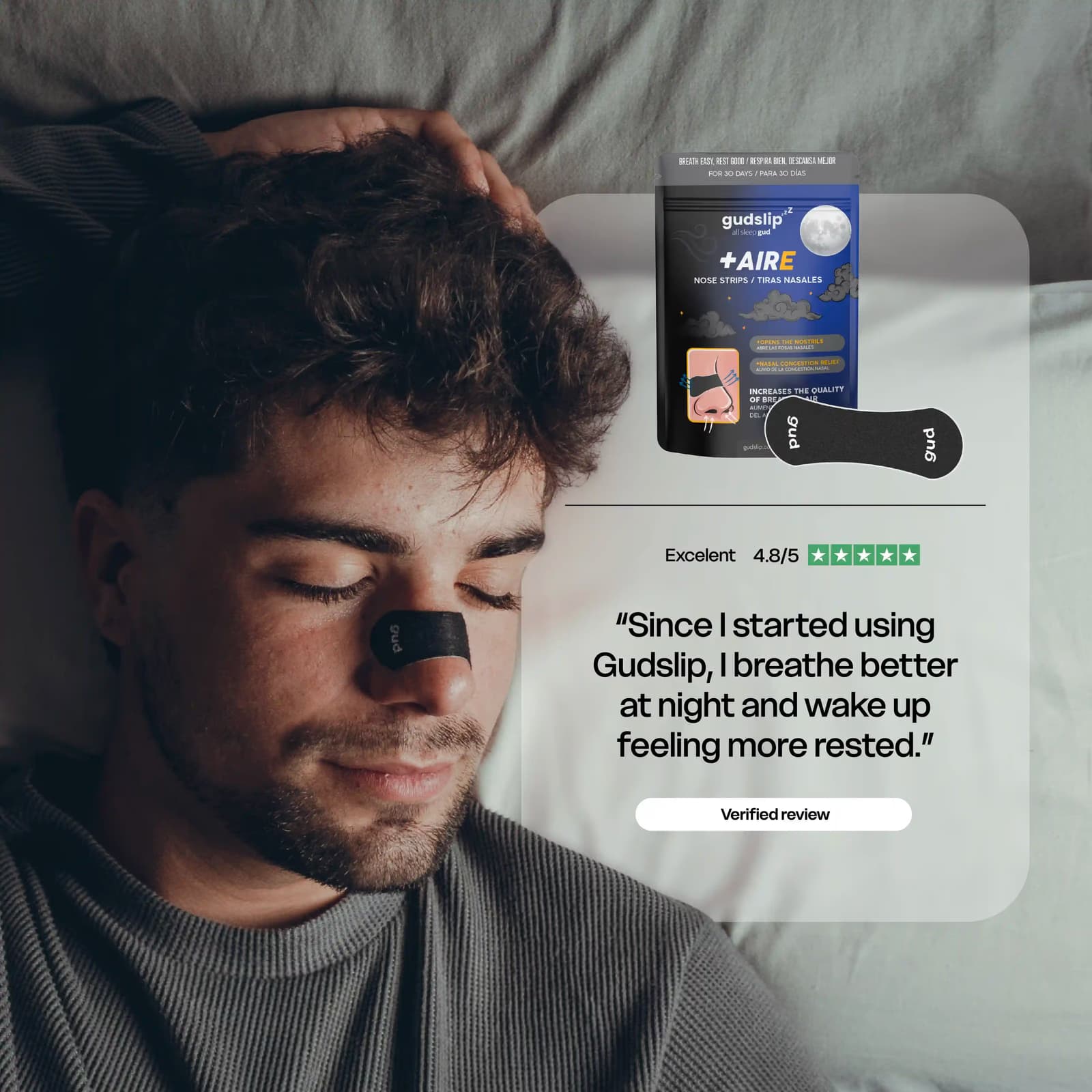 Gudslip® Nose Strips (Black)